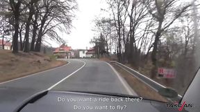 Smart anal lover cheat dude in van & perfectly enjoy wild fuck