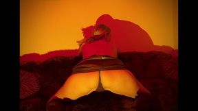 Milf Reya Lovenlight Has Moody Pillow Humping Sesh