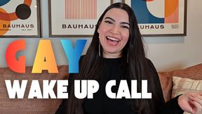 GAY REALIZATION WAKE UP CALL - Gay Humiliation with Humiliatrix Countess Wednesday - Mental Domination, Encouraged Bi, Laughing MP4 1080p