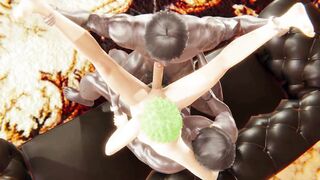 One Lump Yaoi - Zoro in a dual anal invasion foray