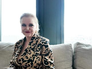 Fascinating Sinless Golden-haired MILF on Her first Porn Casting