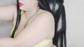 SEXY BBW BIG BELLY SAVAGE STEAK STUFFING
