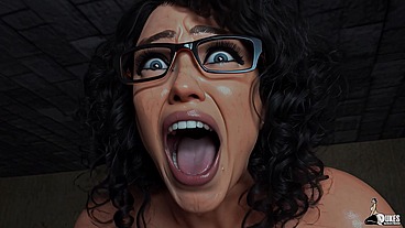 POV Fucking my PAWG Professor up the ASS