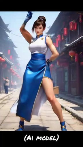 Beautiful Chinese dancing (Ai model)