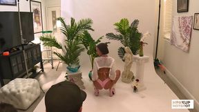 bts - christina sage flaunts her slim curves in a sensual shoot!