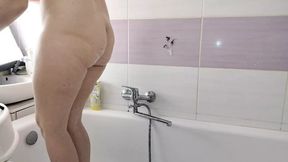 Sexy amateur wife shaves her hairy pussy Latina hairy pussy, big tits, big ass
