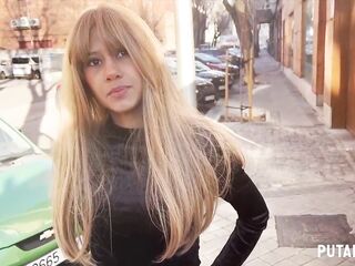 PutaLocura - Slender Latin chick Netty accepts Torbe's challenges and swallows cum in Caught