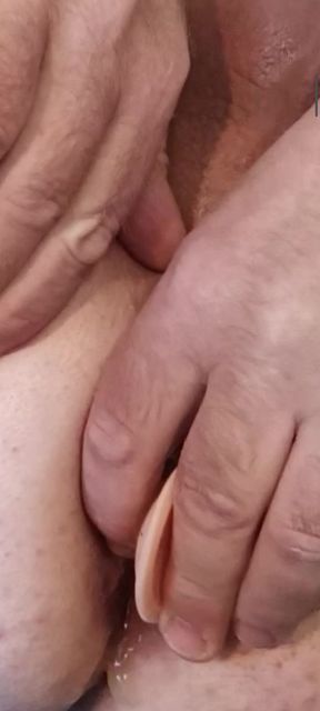 Playing with my virgin hole