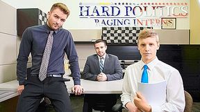 Alex Tanner A & Brett Beckham in Hard Politics: Raging Interns XXX Video - NextdoorBuddies