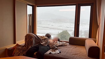 ver. 個人撮影温泉旅館. 早朝露天風呂. 良雰囲気中朝濃厚素人日常.