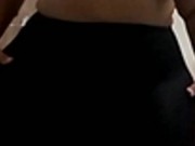 @candicenico Sexy Bbw Ebony milf striptease almost got cau