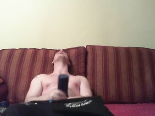 Playing with my blue fleshlight whilst watching pron