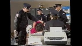 Fist Orgy at the Police Station!