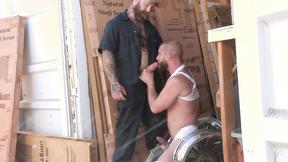 ”NASTYDADDY Donnie Argento Jacks Off Then Got Screwed By Daddy Jack Dixon”