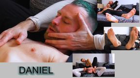 Barefoot businessman Daniell