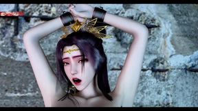 Seductive Goddess of Animated Fantasy - 3D Animation Hentai