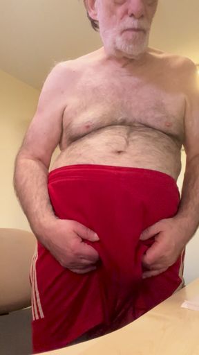 Coach Karl In His Gym Shorts 6076