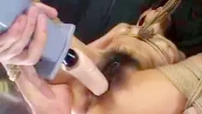 Japanese  with hairy pussy is sucking huge dildo