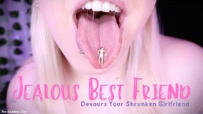 Jealous Best Friend Devours Your Shrunken Girlfriend - HD - The Goddess Clue, Giantess Vore, Shrunken Girlfriend and Belly Fetish