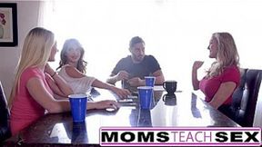 Mommy teaches naughty&#x1F608; teen