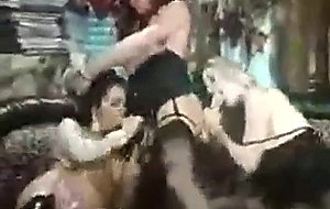 Hot trio in sexy lingerie