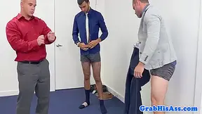 Suited Office Jock Assfucked For Teambuilding