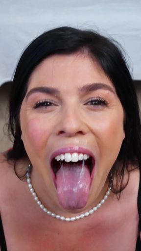 Chris Tang Busty Blowjob Featuring Jonni Darkko