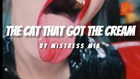 THE CAT THAT GOT THE CREAM (CATWOMAN JOI)