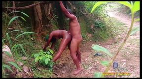 My stepmom can't resist the BBC as it turns her on when I walk with her.