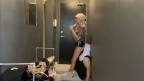 Sadistic Queen - Painful Ass Sniffing in Shorts & Thong - {HD 1080p} (custom request)