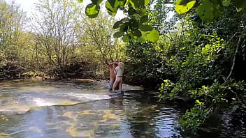 PREMIUM - COUPLE GETS CAUGHT WHILE HE FUCKS HER IN THE ASS OUTDOOR