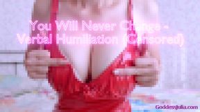 You Will Never Change- Verbal Humiliation (censored)