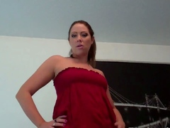 Amateur Webcam Teen Flashes Masturbates