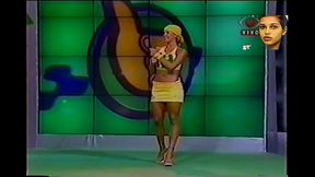 Paloma Fiuza striptease yellow bik&iacute_ni Super Positive (2001)