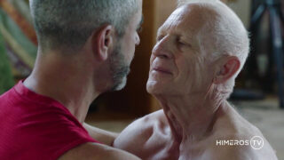 Hård analfuck for modne homoseksuelle fyre med pikslikkeri, deepthroat og dampende 69-årig action