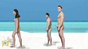 En la Playa Nudista con mi familia [Parte 2]