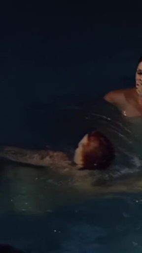 A Night Bath for Two Cheerleaders Eager to Lick Cunilingus