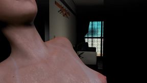 Sexy Asian House Maid Takes Care of the Man of the House