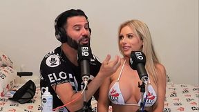 White girl Huney Bakes Mellons fucks during interview