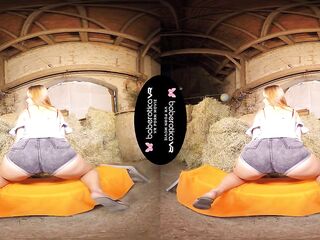 Sexy sweetheart Daphne Klyde shows her vagina outdoor