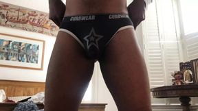 straight friend does an underwear try on haul for you