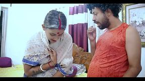 Sudipa Playing A Role Of Mature Indian Aunty Having Sex With Young Man