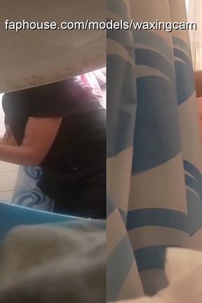 #90 Maidservant Bathes Male