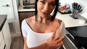 Katrina's Kitchen Cock ~ Exploding with Creamy Pleasure - XXX Video