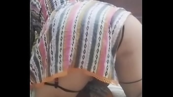 SANA CROSSY SHAKING SLUTTY ASS IN DRESS