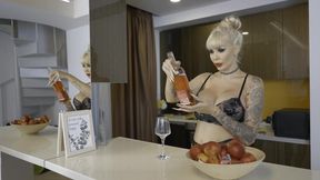 Blonde Widows Are Comforted and Fucked