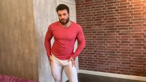 White and pink strip dance (pt.1)