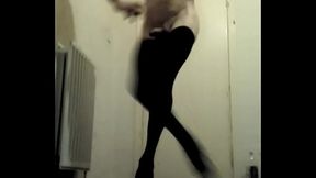 dancing and posing for men