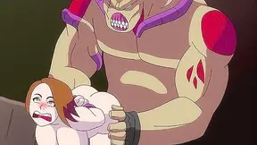 Jill Valentine Overwhelmed by Twin Tentacle from Nemesis