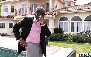 Teen Nova Cane appreciated her new apartment on BBC stepdads dick